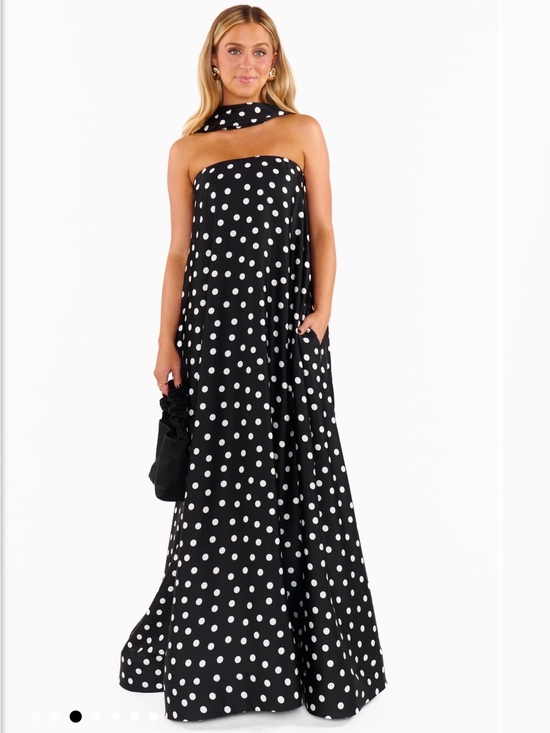Show Me Your MuMu Dresses & Skirts - Show Me Your Mumu Tinsley Tube Dress- Black & White Polka Dot Strapless Maxi